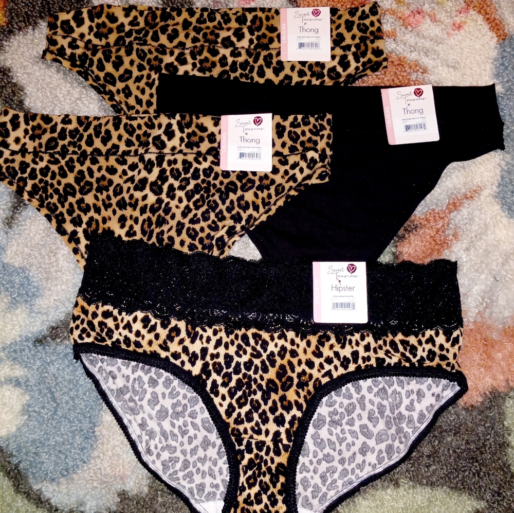 (4) Secret Treasures* Set of Panties